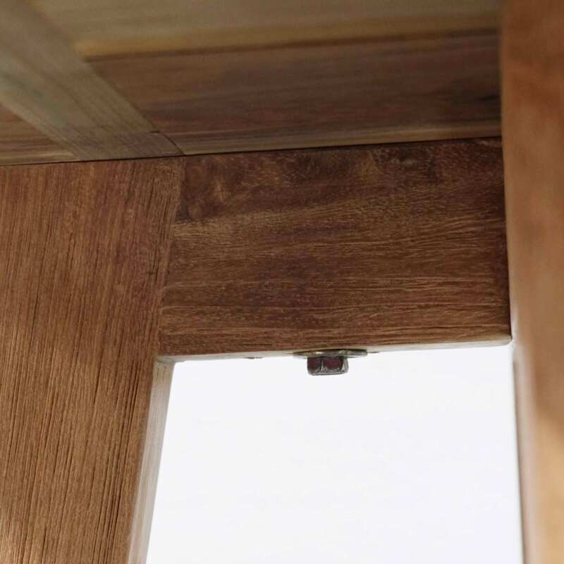 Table basse en teck recyclé massif