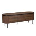Meuble TV 160 cm en mélaminé design 