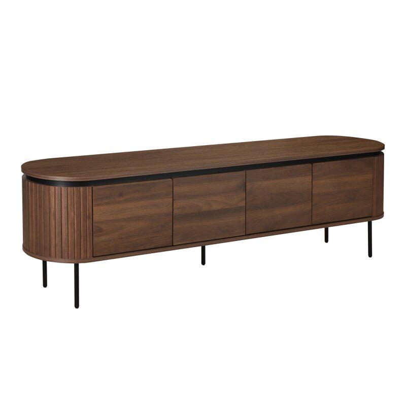 Meuble TV 200 cm en mélaminé design 