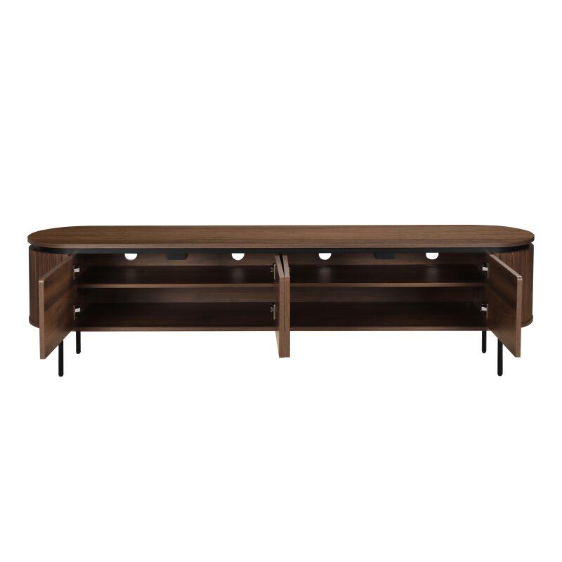 Meuble TV 200 cm en mélaminé design  (3/6)