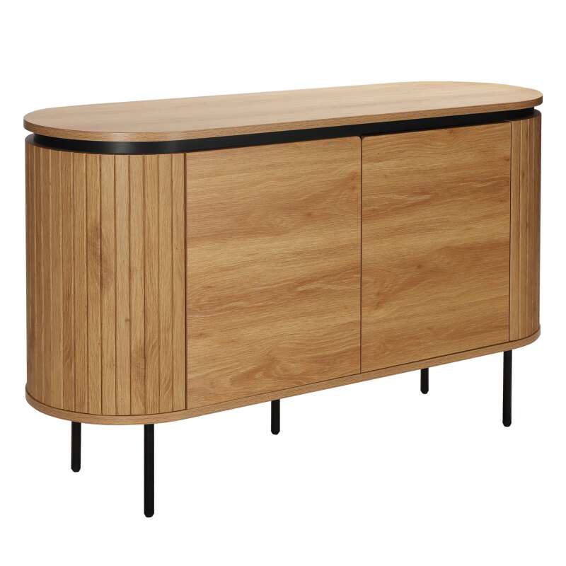 Buffet en mélaminé 2 portes 120 cm