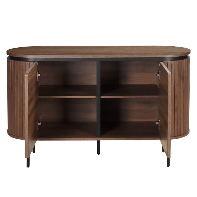 Buffet en mélaminé 2 portes 120 cm