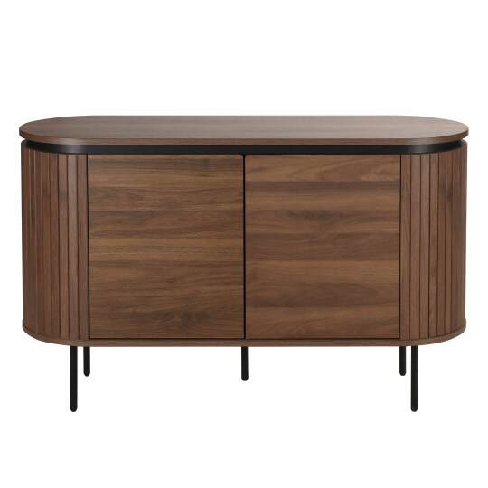 Buffet effet bois 2 portes 120 cm | Oviala