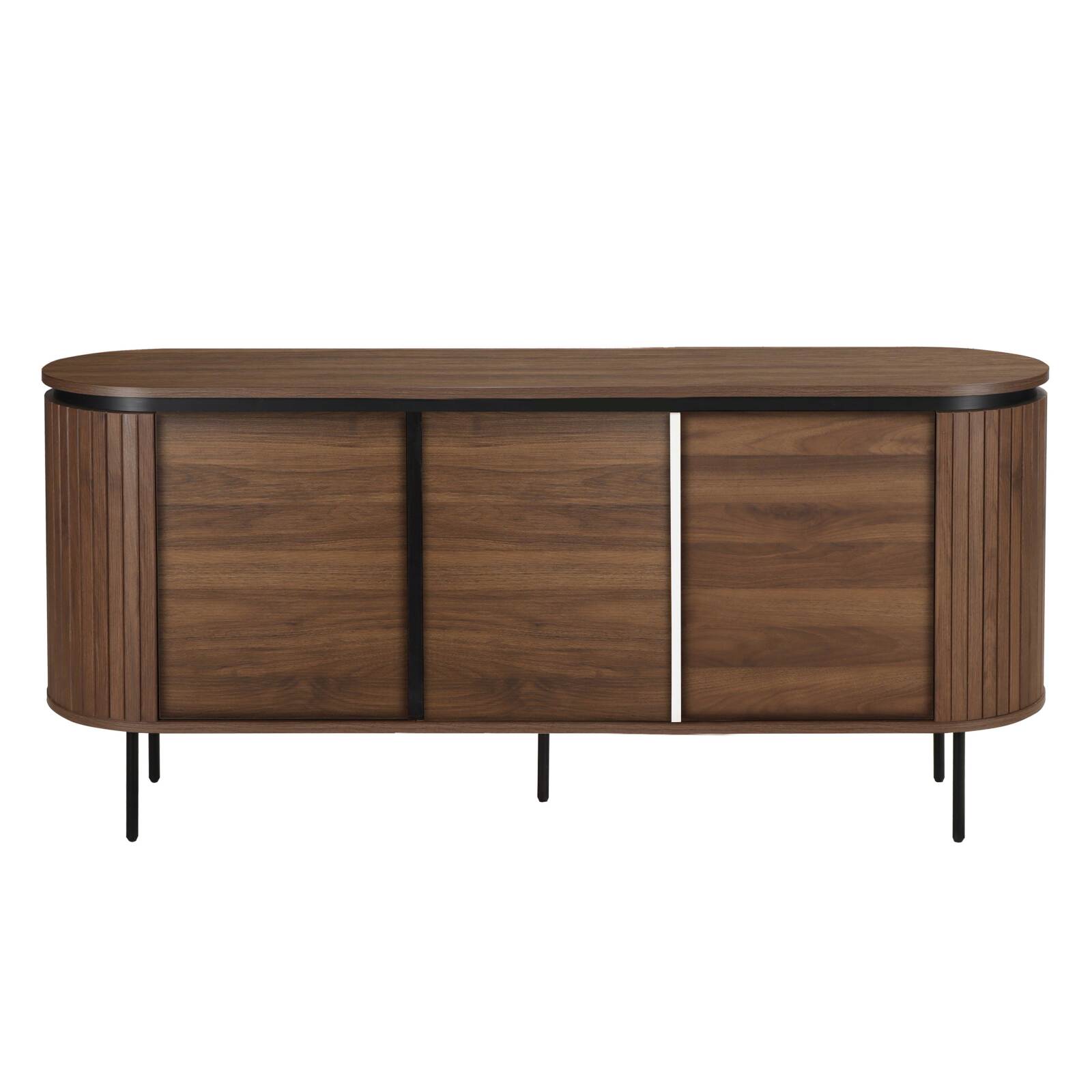 Buffet en mélaminé 2 portes 160 cm