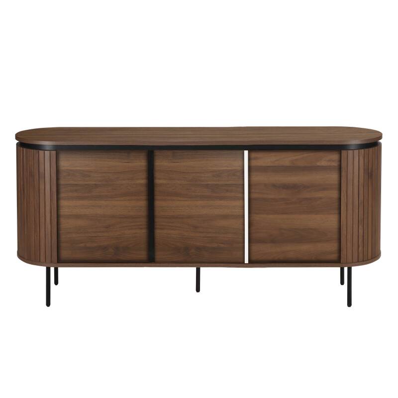 Buffet en mélaminé 2 portes 160 cm (6/7)