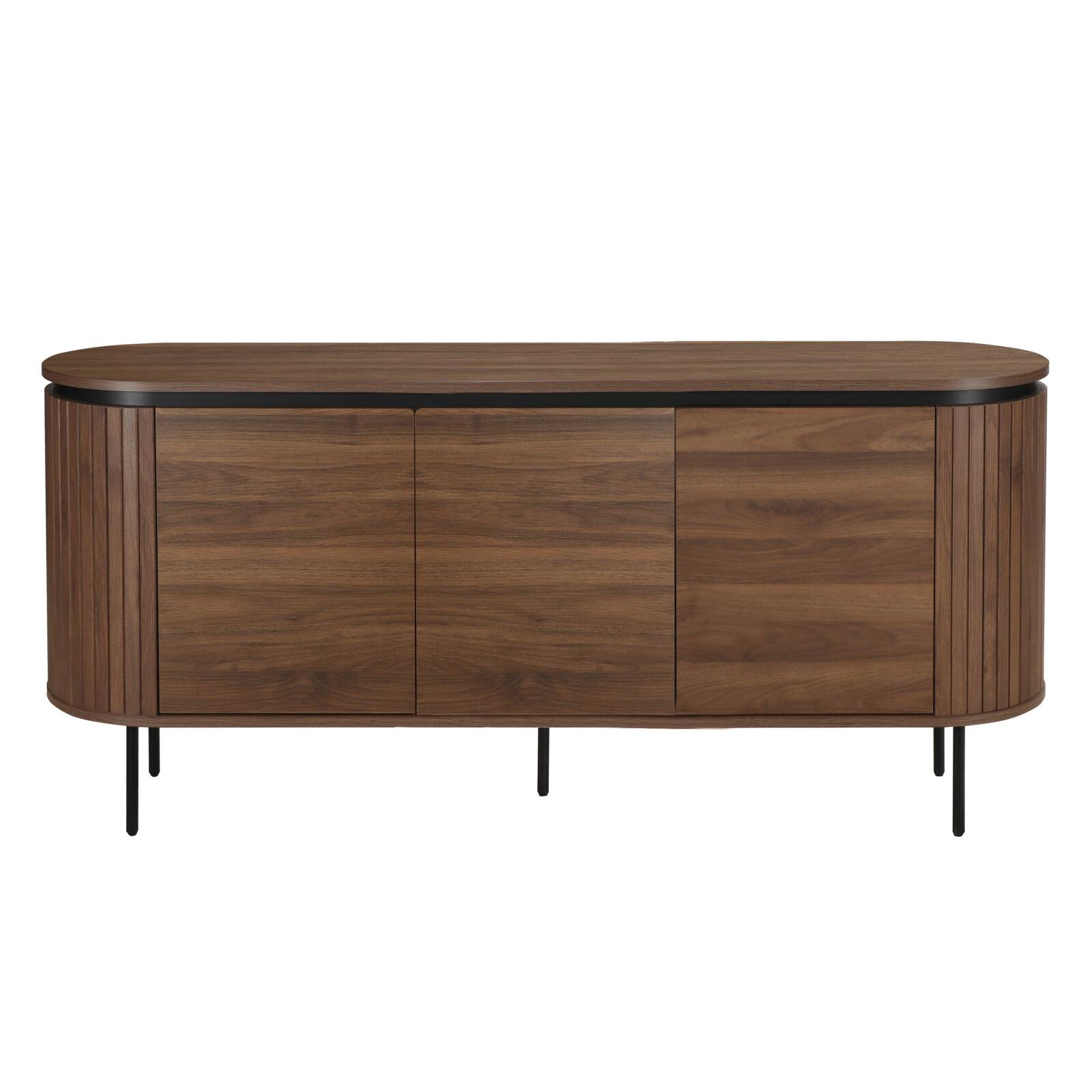 Buffet en mélaminé 2 portes 160 cm