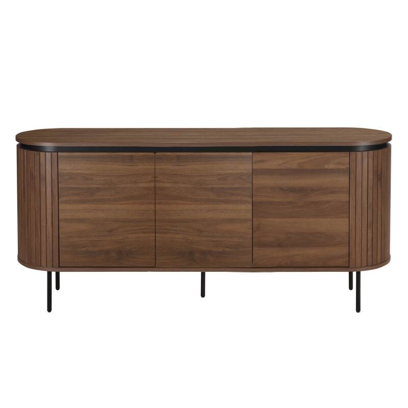 Buffet en mélaminé 2 portes 160 cm (4/7)