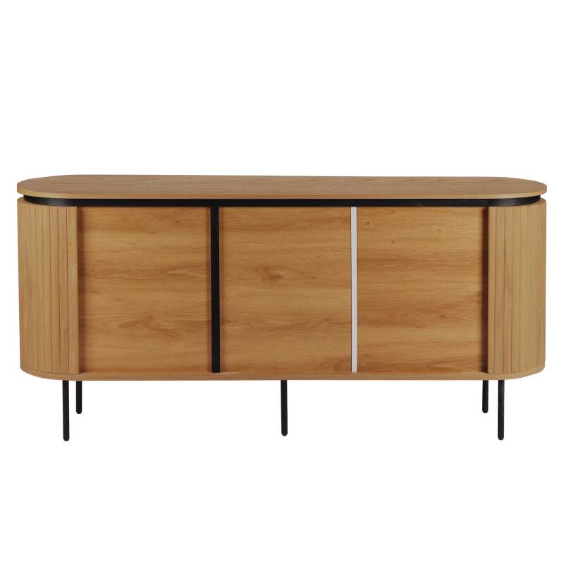 Buffet en mélaminé 2 portes 160 cm (4/7)