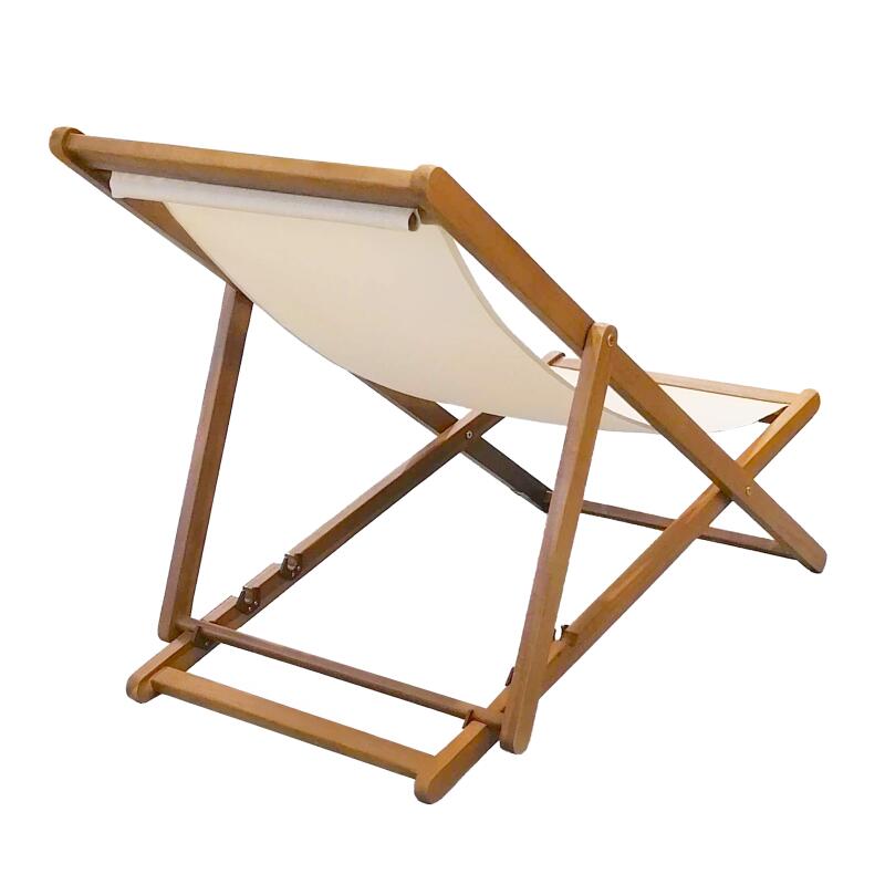 Lot de 2 chiliennes en acacia FSC® 100% inclinables 3 positions (2/4)