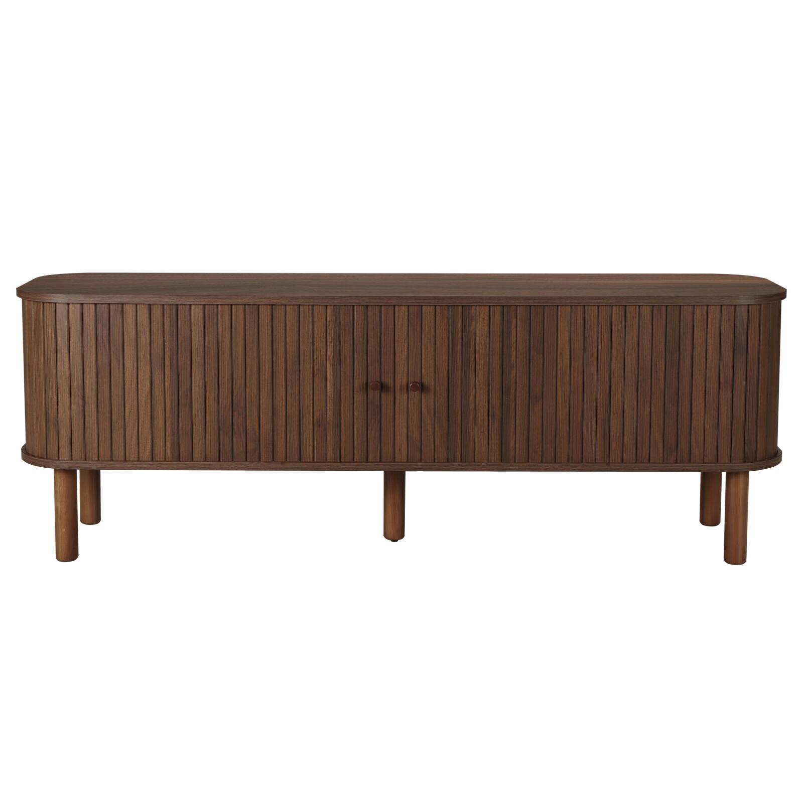 Meuble TV 150 cm effet bois scandinave  