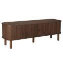 Meuble TV 150 cm effet bois scandinave