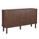 Buffet effet bois 2 portes 140 cm 