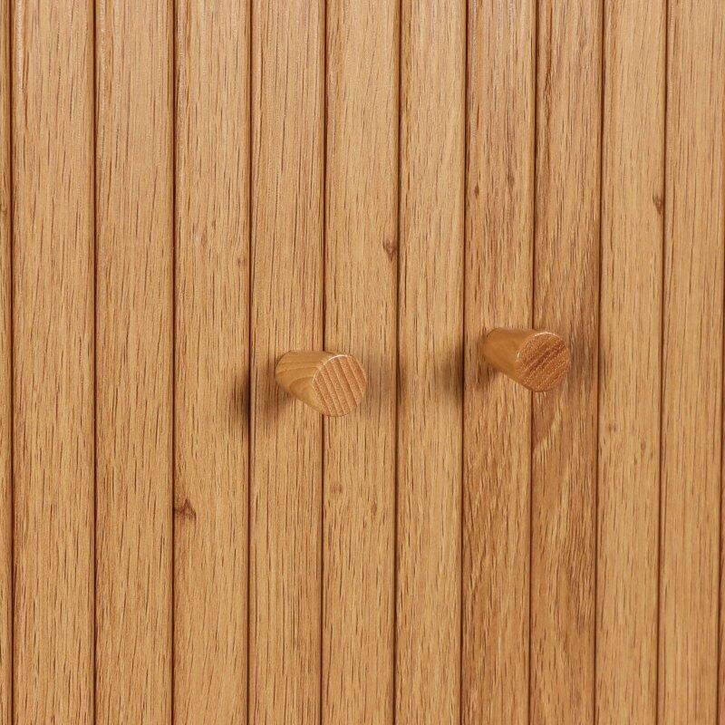 Buffet effet bois 2 portes 140 cm