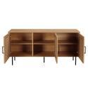 Buffet effet bois 2 portes 150 cm