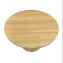 Table basse effet bois FSC® ronde 70 x 70 x 45 cm