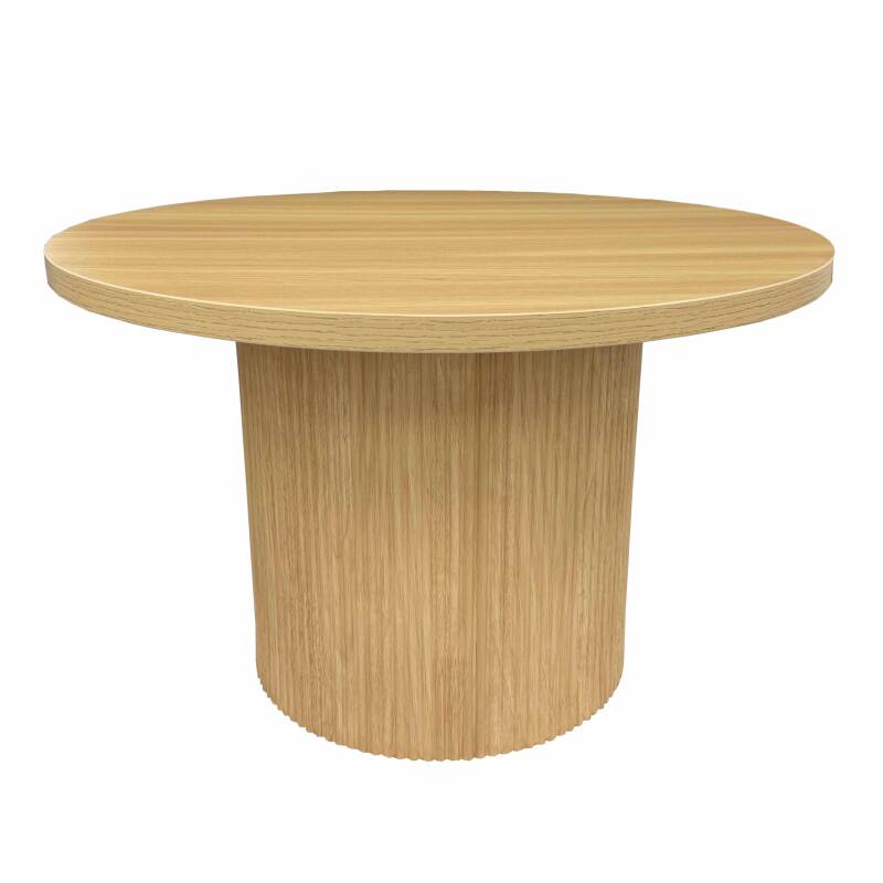 Table basse effet bois FSC® ronde 70 x 70 x 45 cm