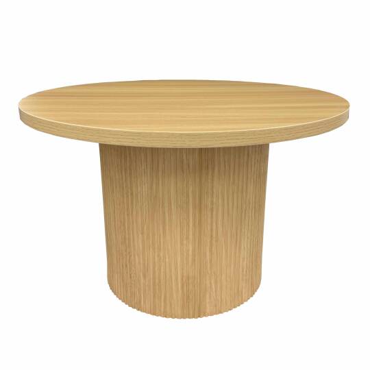 Table basse effet bois FSC® ronde 70 x 70 x 45 cm