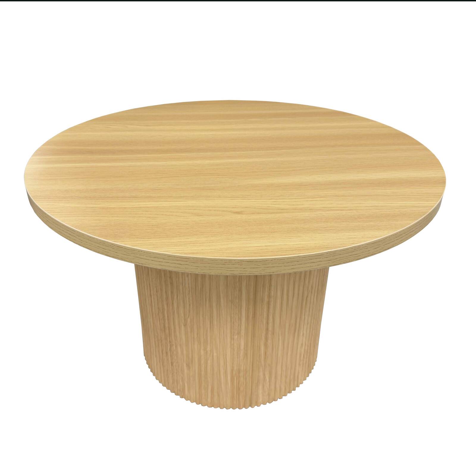 Table basse effet bois FSC® ronde 70 x 70 x 45 cm
