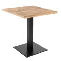 Pied de table en acier et fonte 45 x 73 cm