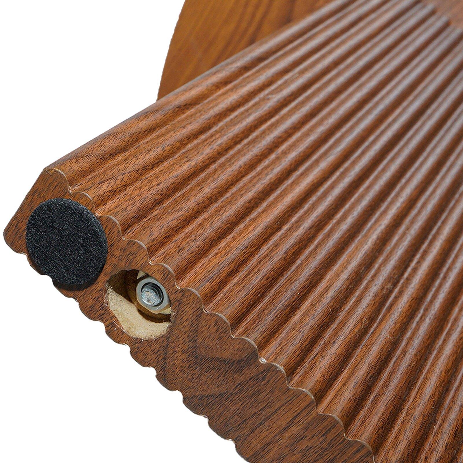 Table basse effet bois ronde Ø80 x 45 cm   