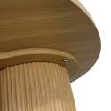 Table basse effet bois ronde Ø80 x 45 cm   