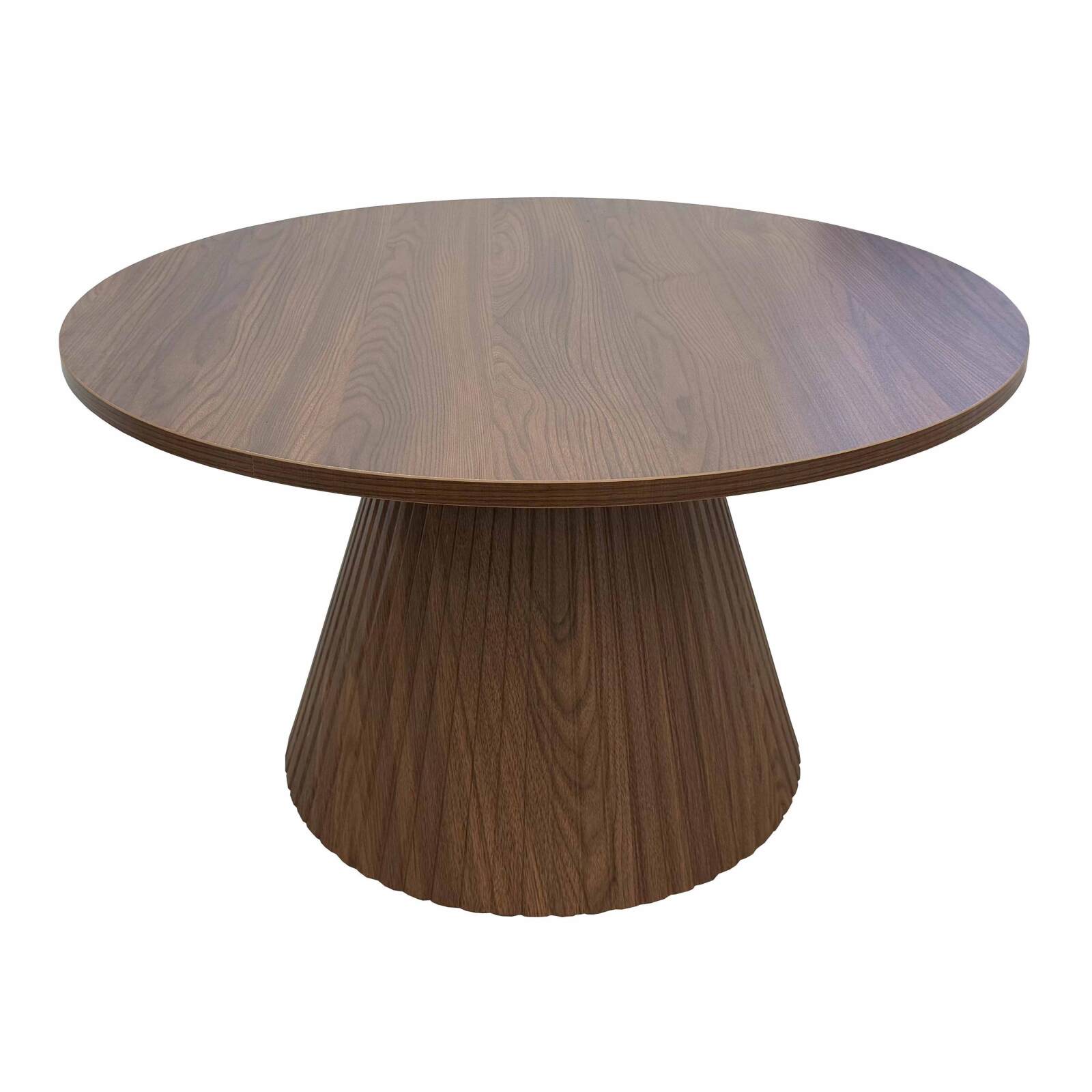 Table basse effet bois ronde Ø80 x 45 cm   