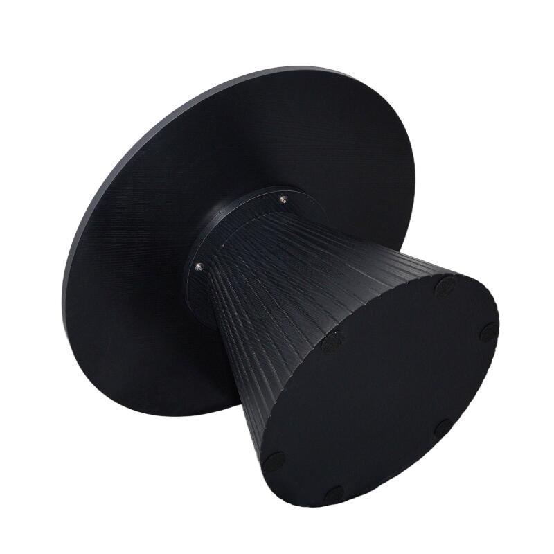 Table basse effet bois ronde Ø80 x 45 cm   