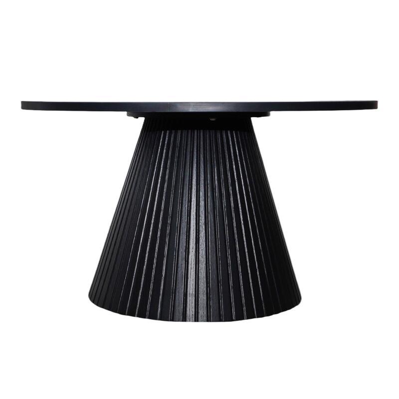 Table basse effet bois ronde Ø80 x 45 cm   