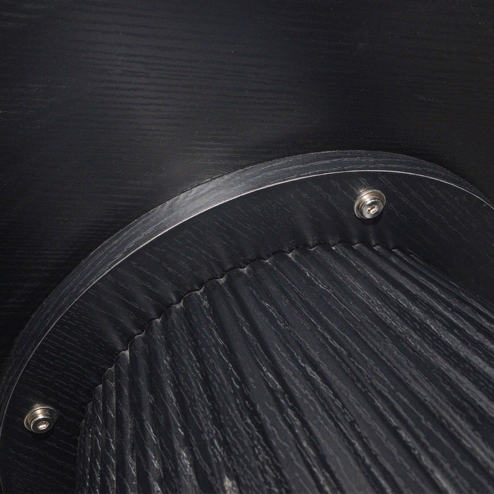 Table basse effet bois ronde Ø80 x 45 cm   