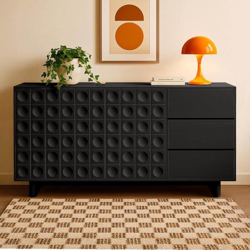 Buffet uni 2 portes 160 cm