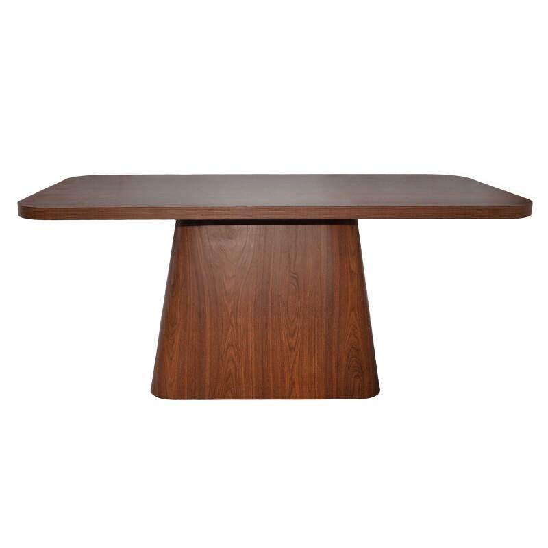 Table à manger effet bois FSC® MIX 4 personnes