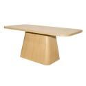 Table à manger effet bois FSC® MIX 4 personnes