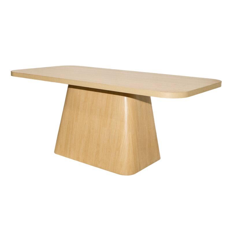 Table à manger effet bois FSC® MIX 4 personnes