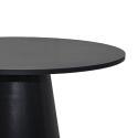 Table à manger ronde effet bois FSC® MIX 4 personnes