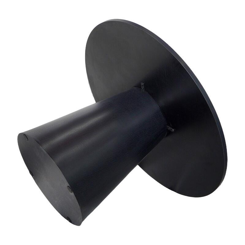 Table à manger ronde effet bois FSC® MIX 4 personnes