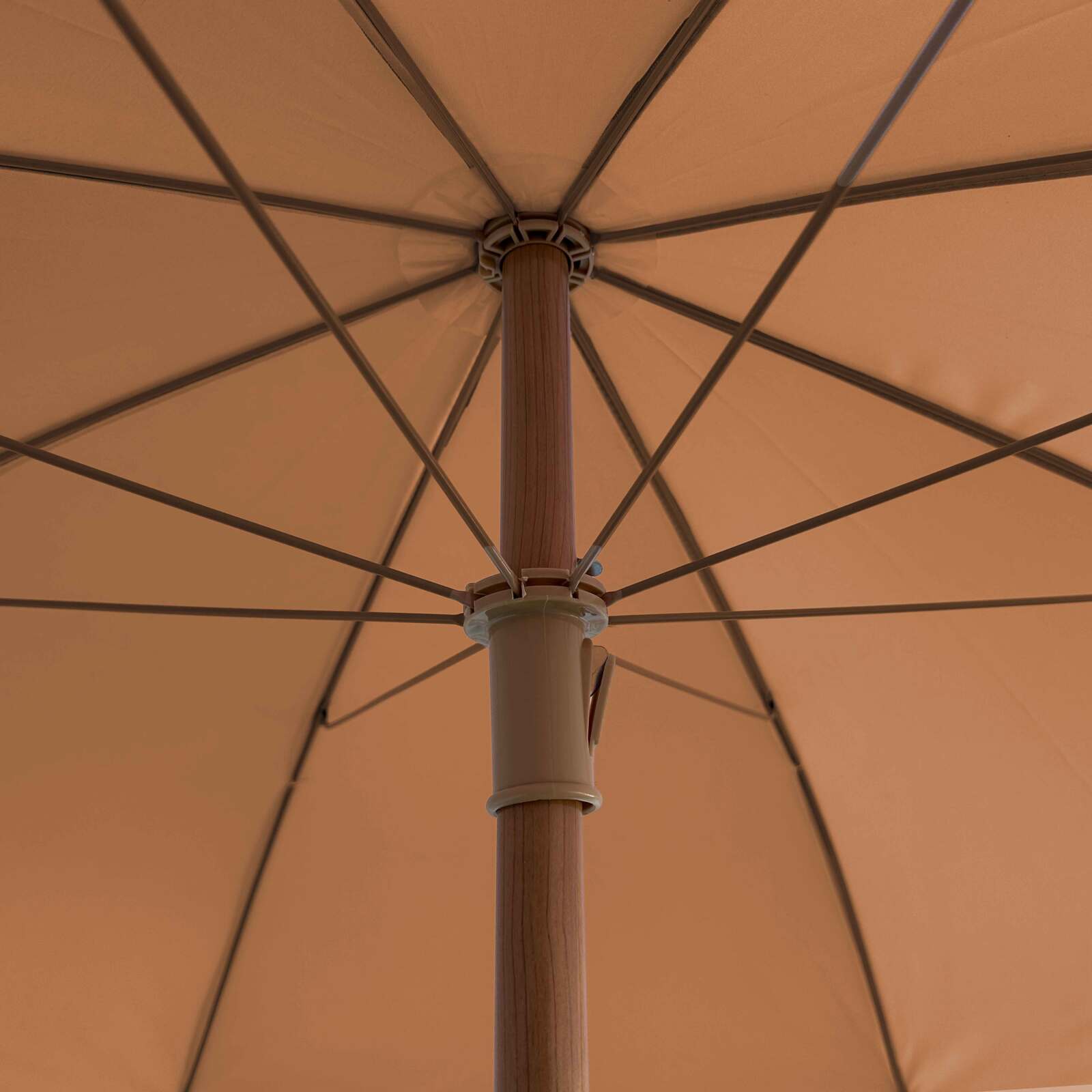 Parasol droit Ø 2 m