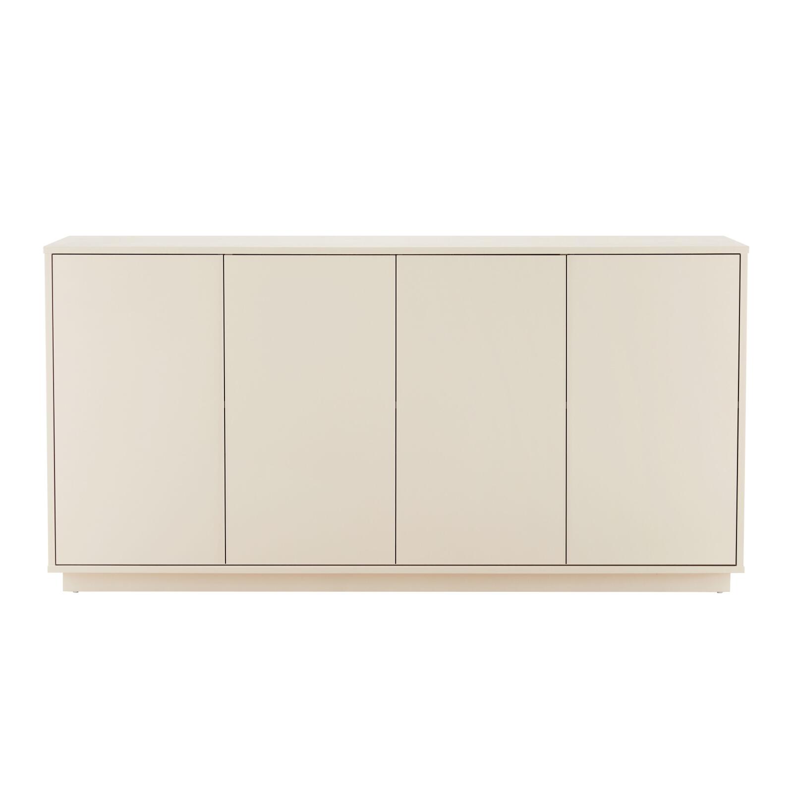 Buffet uni 4 portes 160 cm 