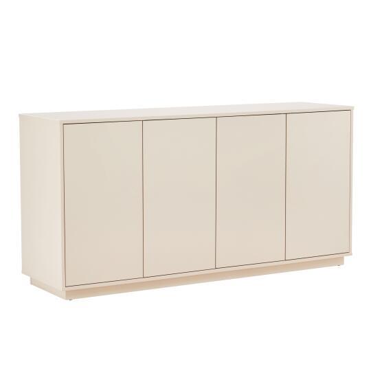 Buffet uni 4 portes 160 cm | Oviala