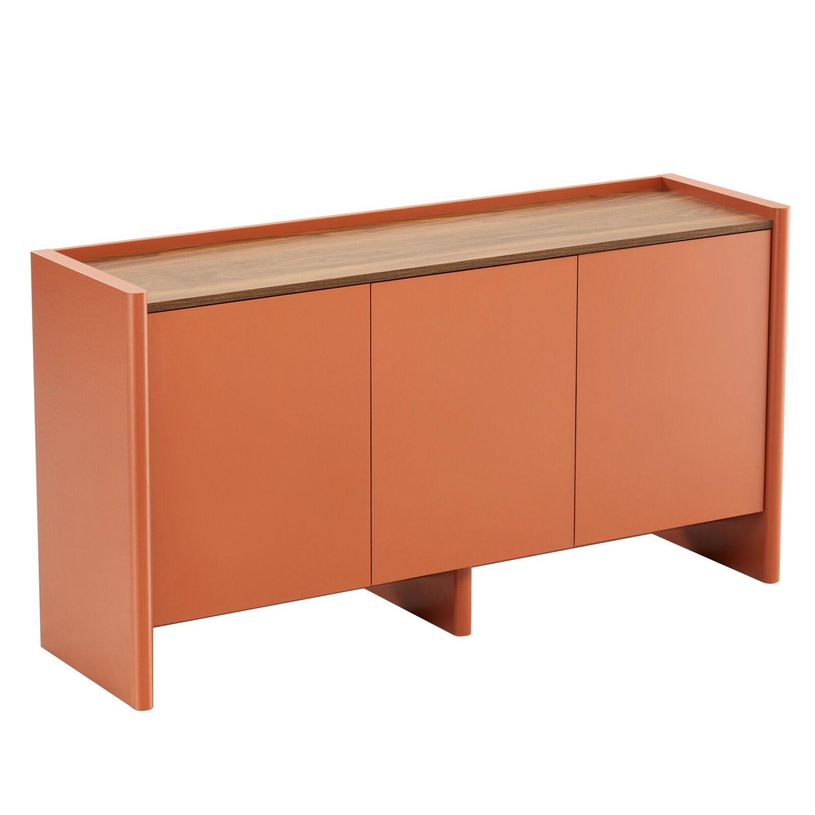 Buffet uni 3 portes 140 cm 