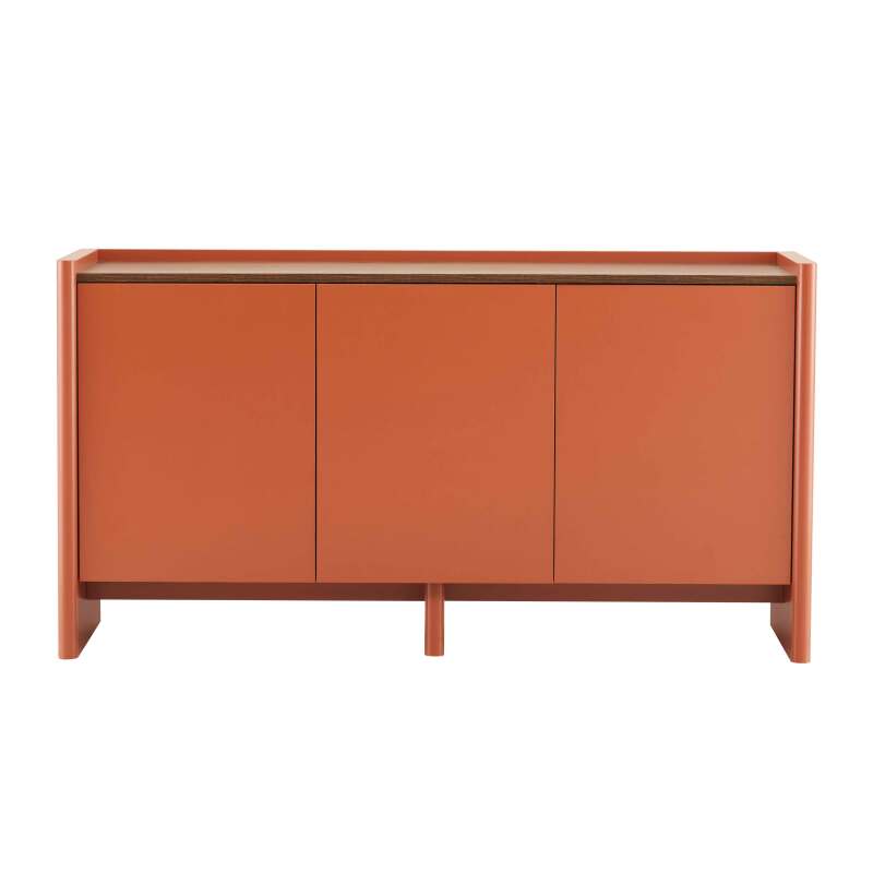 Buffet uni 3 portes 140 cm