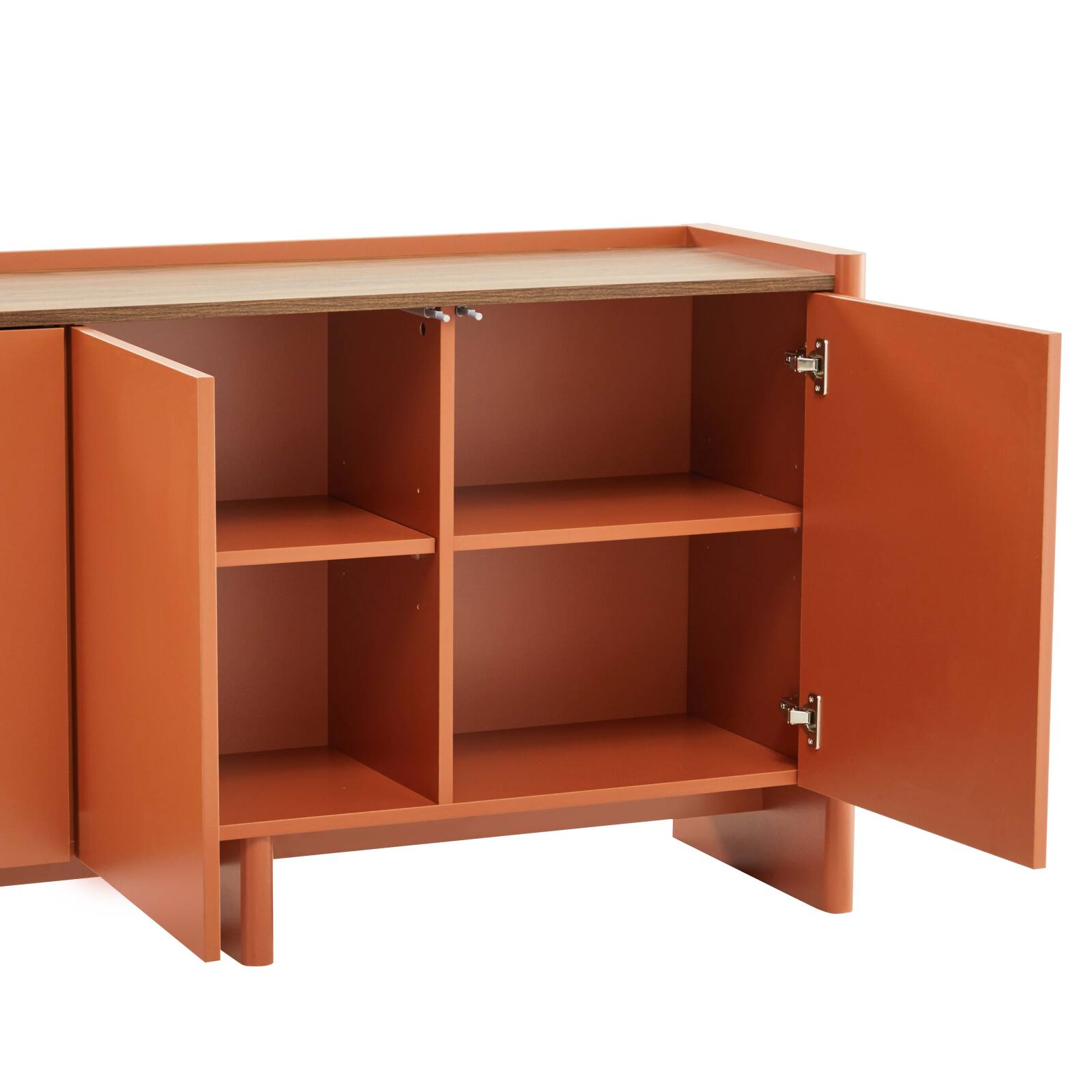 Buffet uni 3 portes 140 cm 