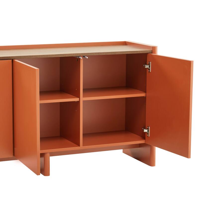 Buffet uni 3 portes 140 cm