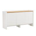 Buffet uni 3 portes 140 cm 