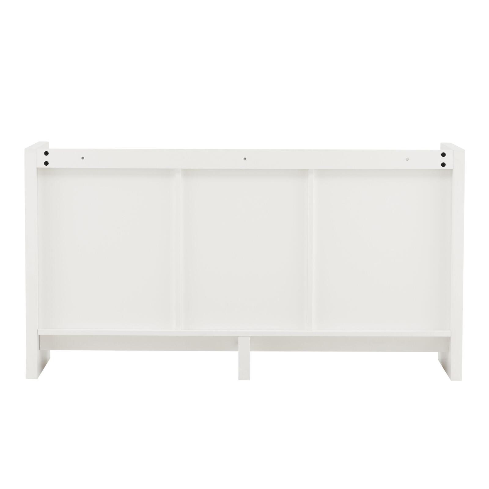 Buffet uni 3 portes 140 cm 