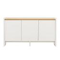 Buffet uni 3 portes 140 cm 