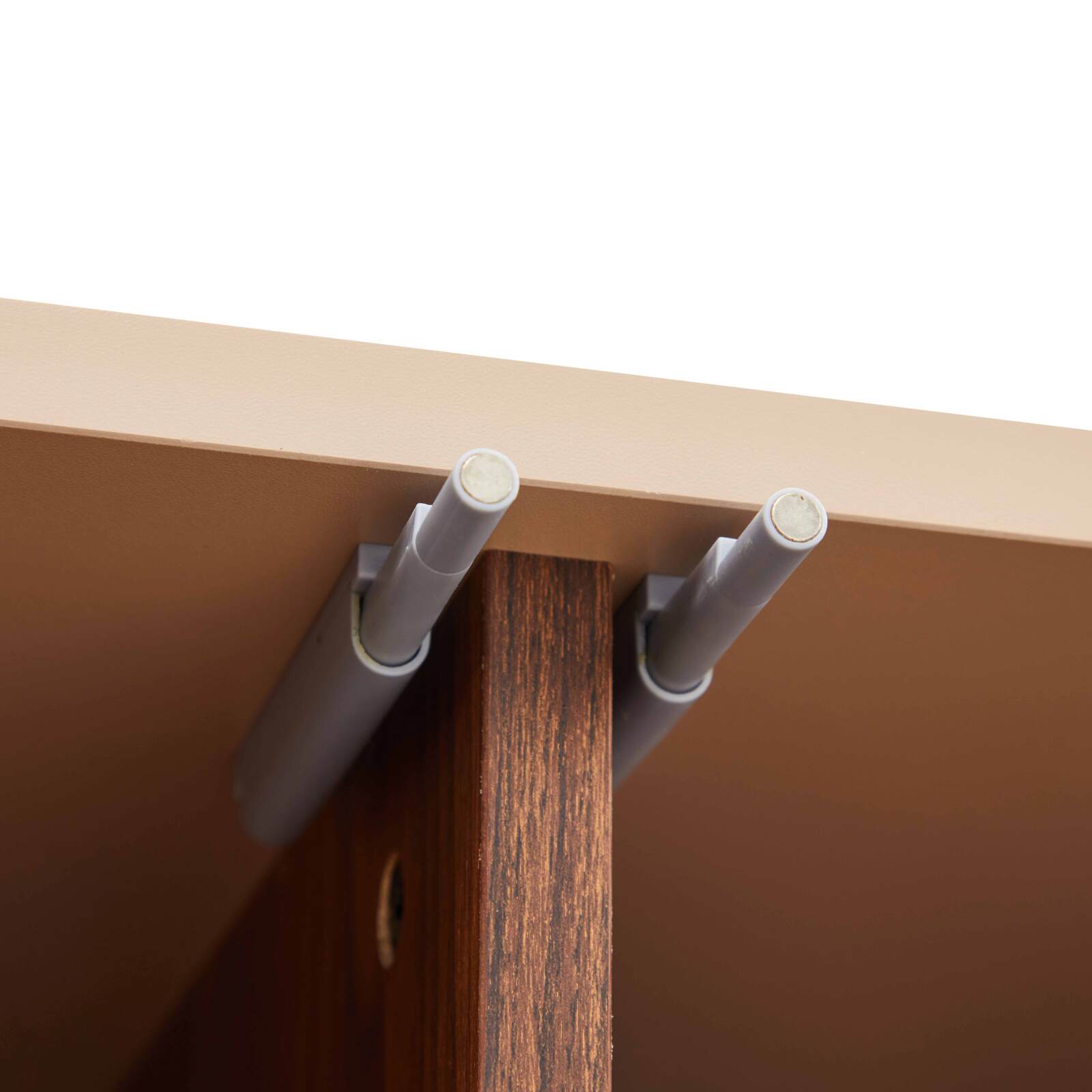 Buffet effet bois 3 portes 140 cm 