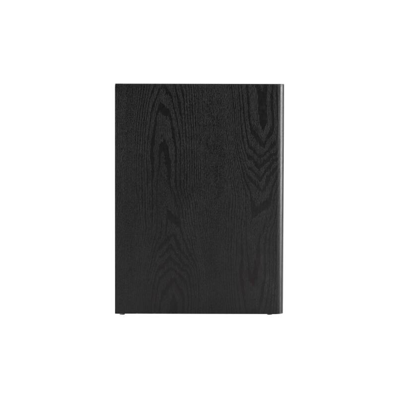 Meuble TV effet bois 120 cm style design épuré