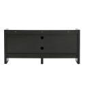 Meuble TV effet bois 120 cm style design épuré
