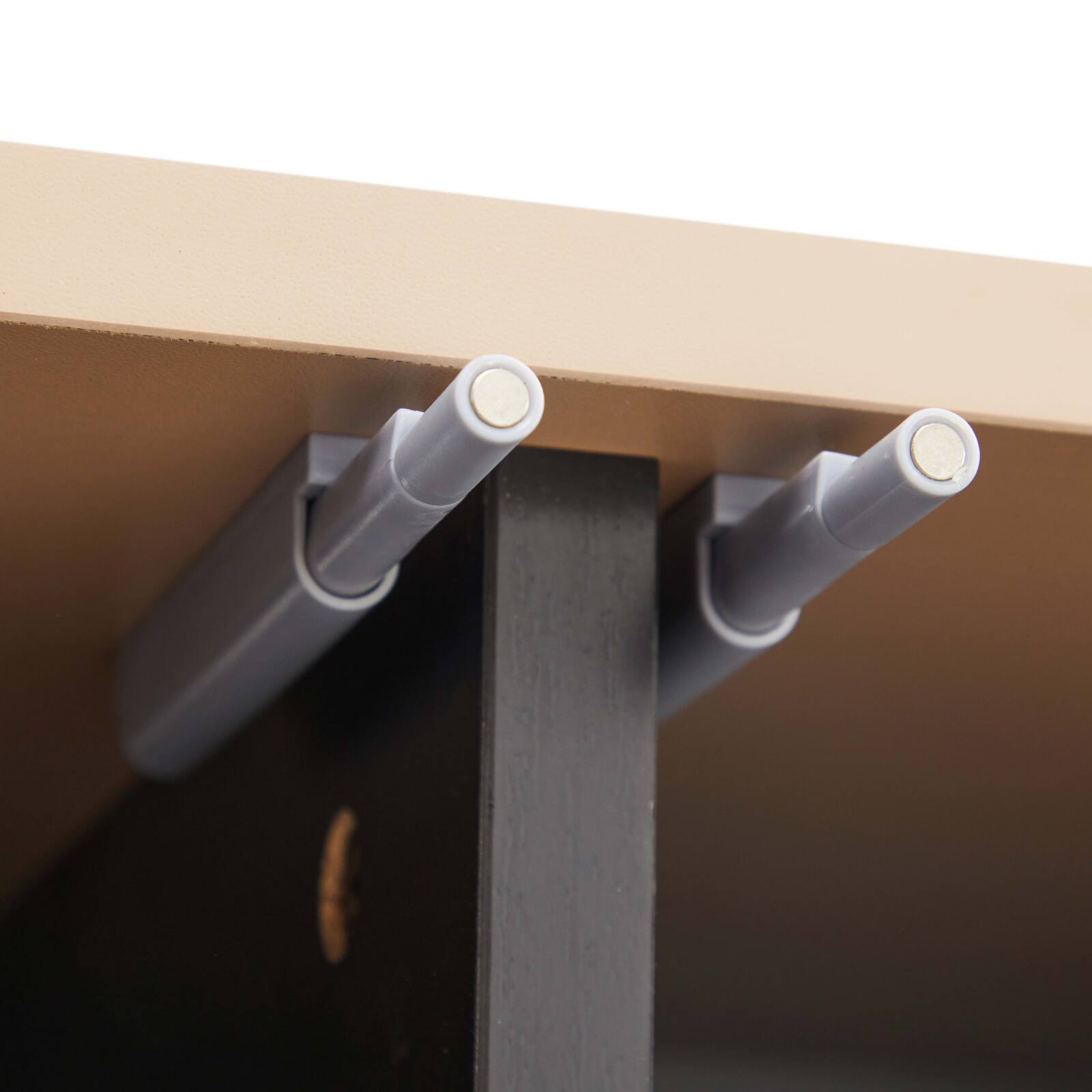 Meuble TV effet bois 120 cm style design épuré