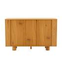 Buffet effet bois 3 portes 120 cm 